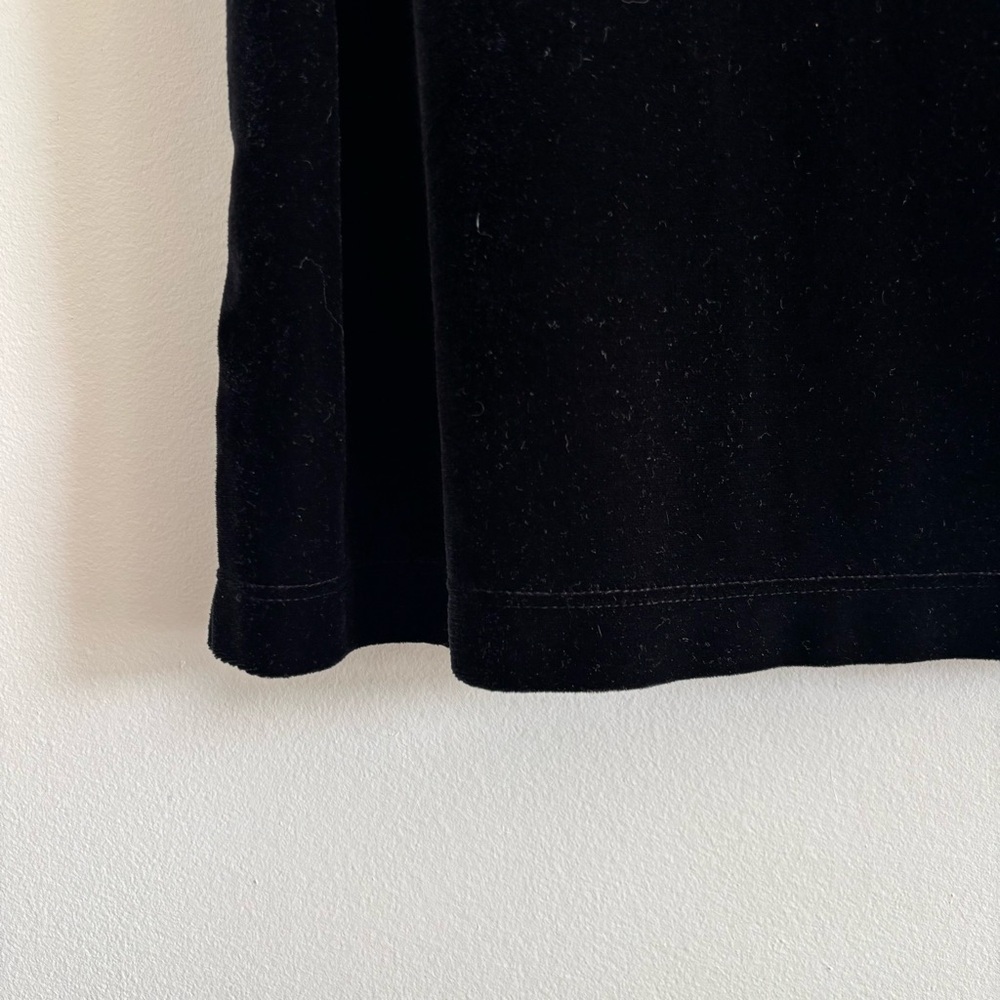 Vintage Chico's Velvet Black Thick Strap Tank Top - Picture 7 of 12